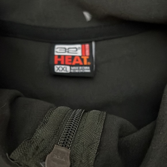 NWT 32• HEAT XL GOLF PERFORMANCE JACKET army green - Picture 3 of 5